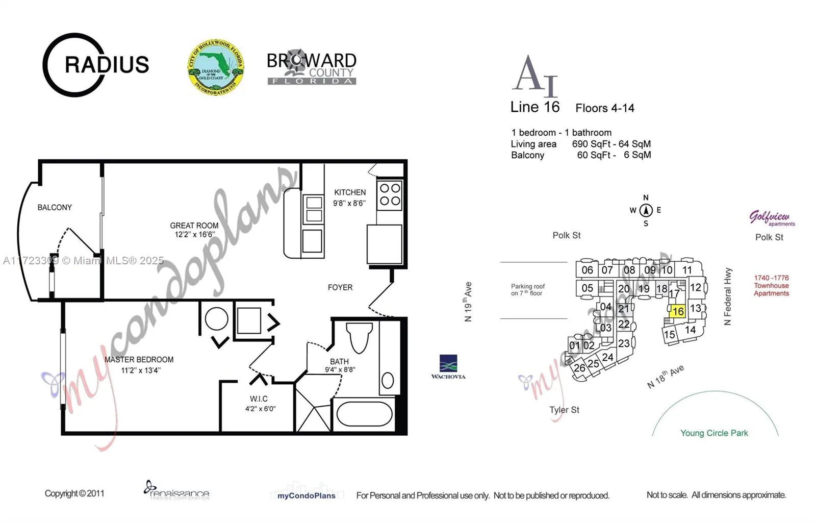 1830 Radius Dr # 516, Hollywood, FL 33020 photo 3