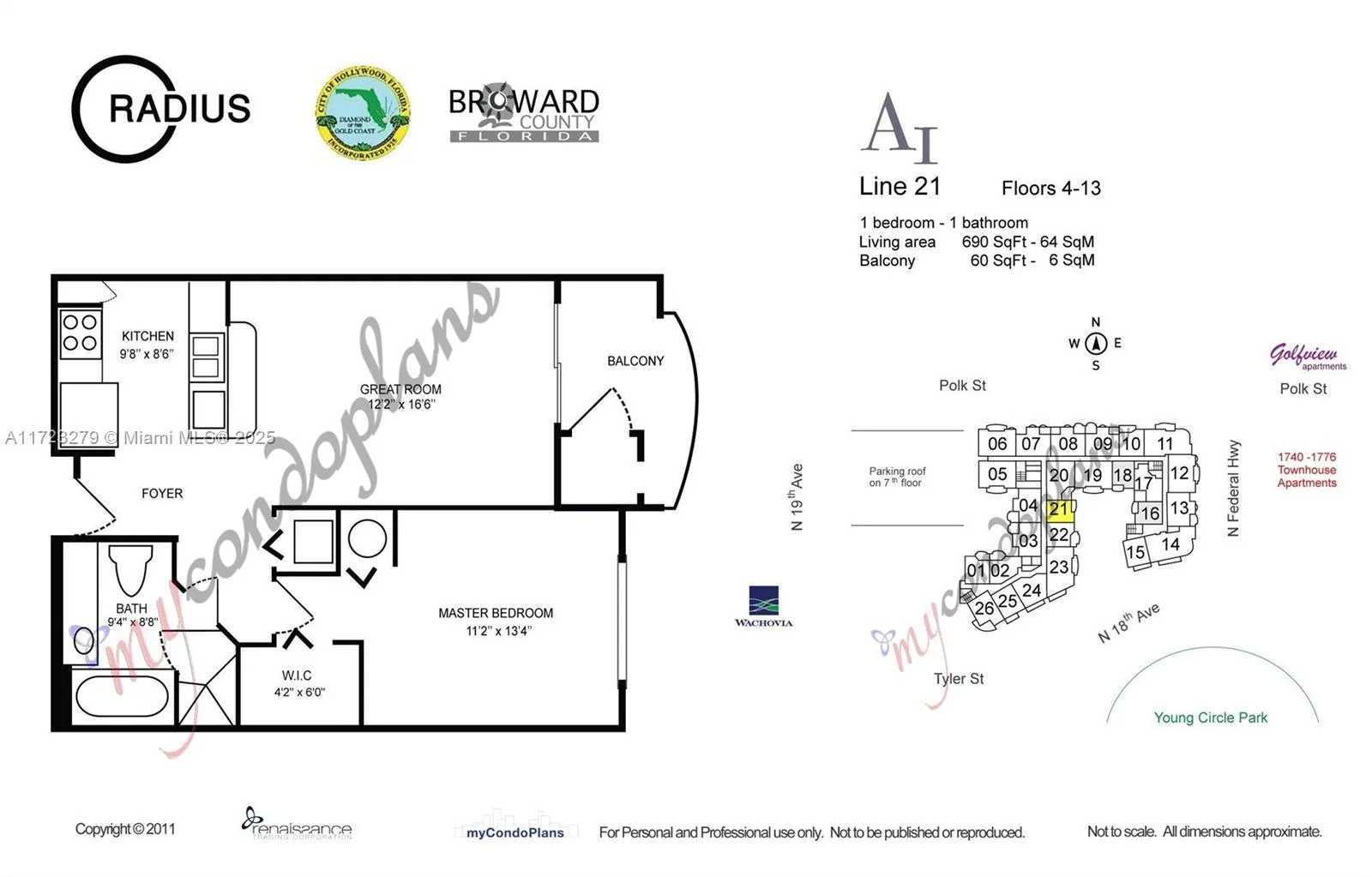 1830 Radius Dr # 421, Hollywood, FL 33020 photo 3