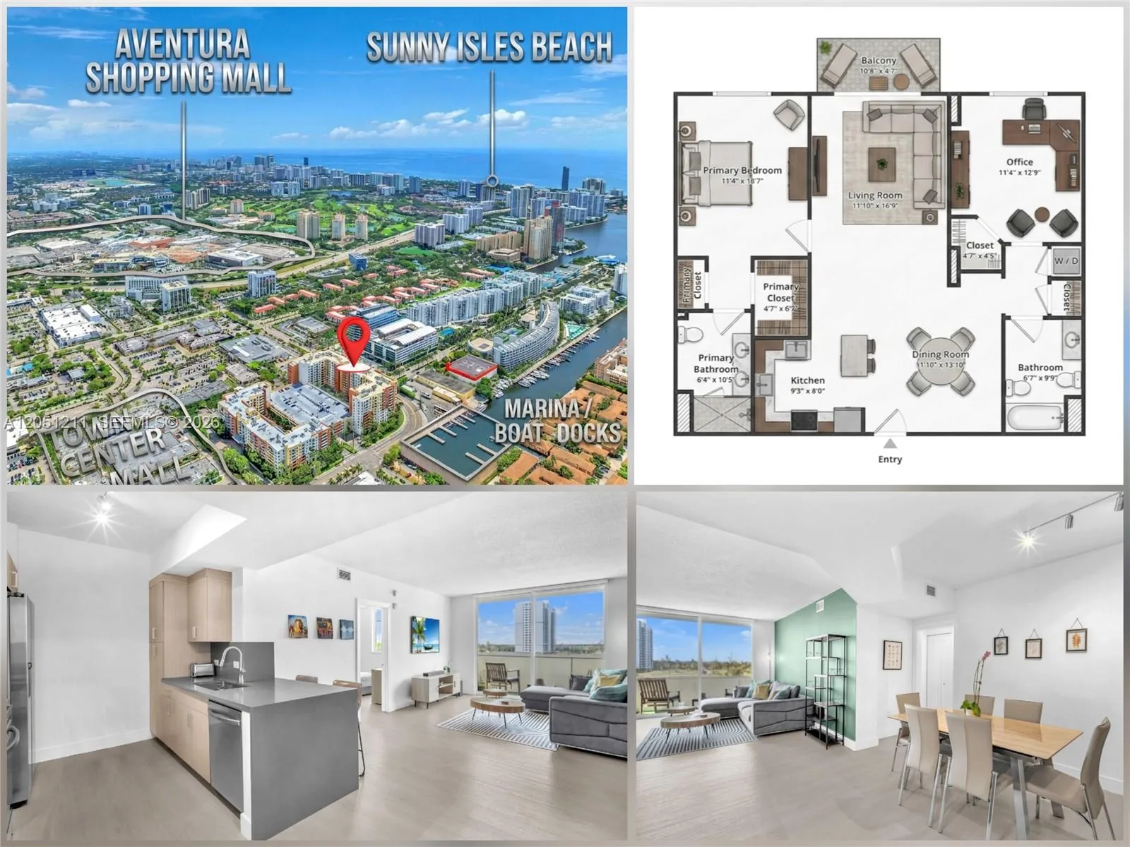 18800 NE 29th Ave # 517 (Fully Renovated), Aventura, FL 33180