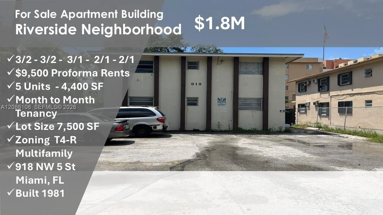 918 NW 5th St, Miami, FL 33128