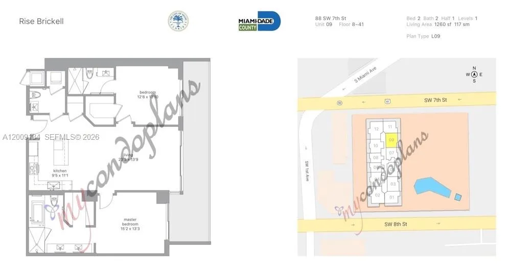 88 SW 7th St # 1009, Miami, FL 33130 photo 12
