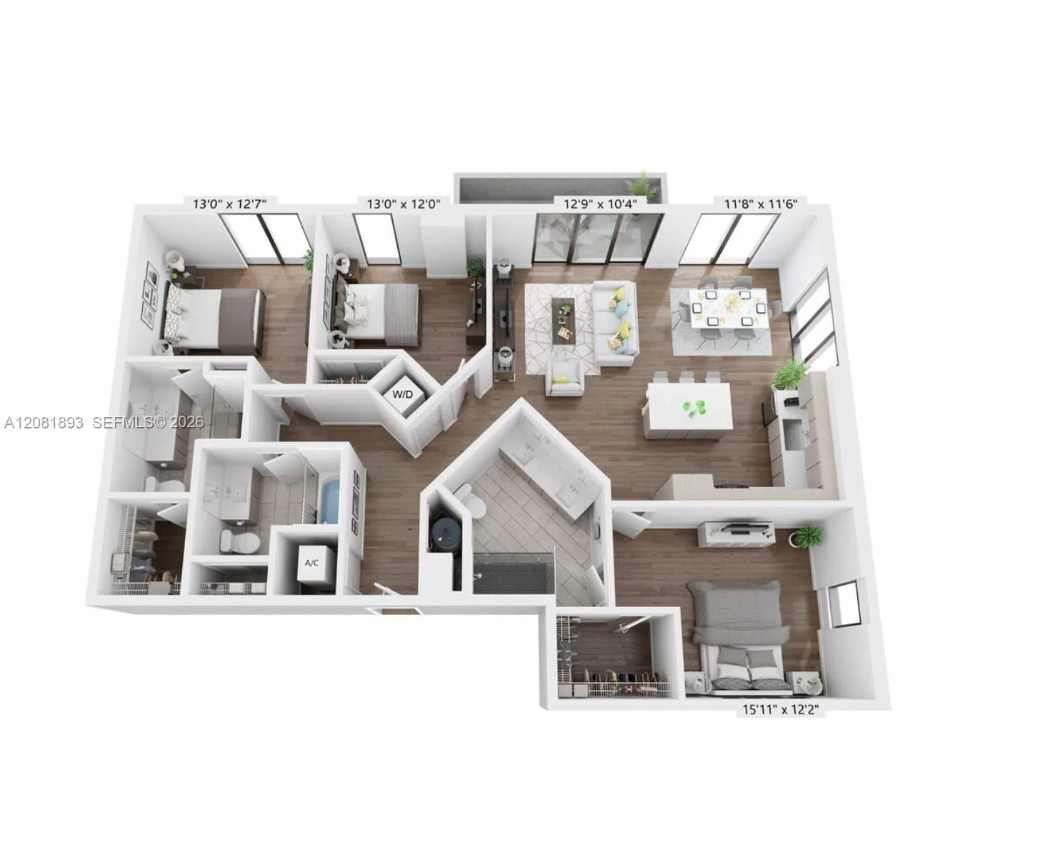 2800 SW 27th Terrace # 1205, Miami, FL 33133