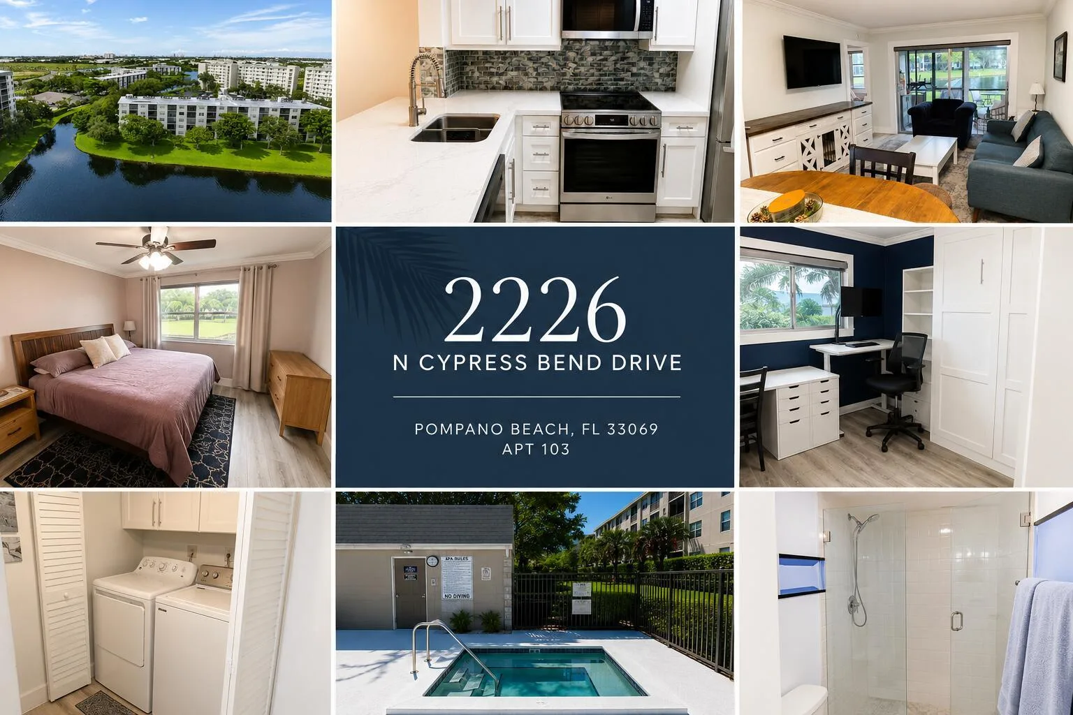 2226 N CYPRESS BEND Drive # 103, Pompano Beach, FL 33069