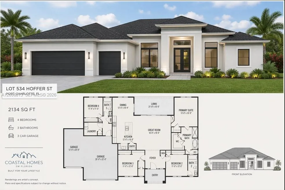 534 Hoffer, Port Charlotte, FL 33953