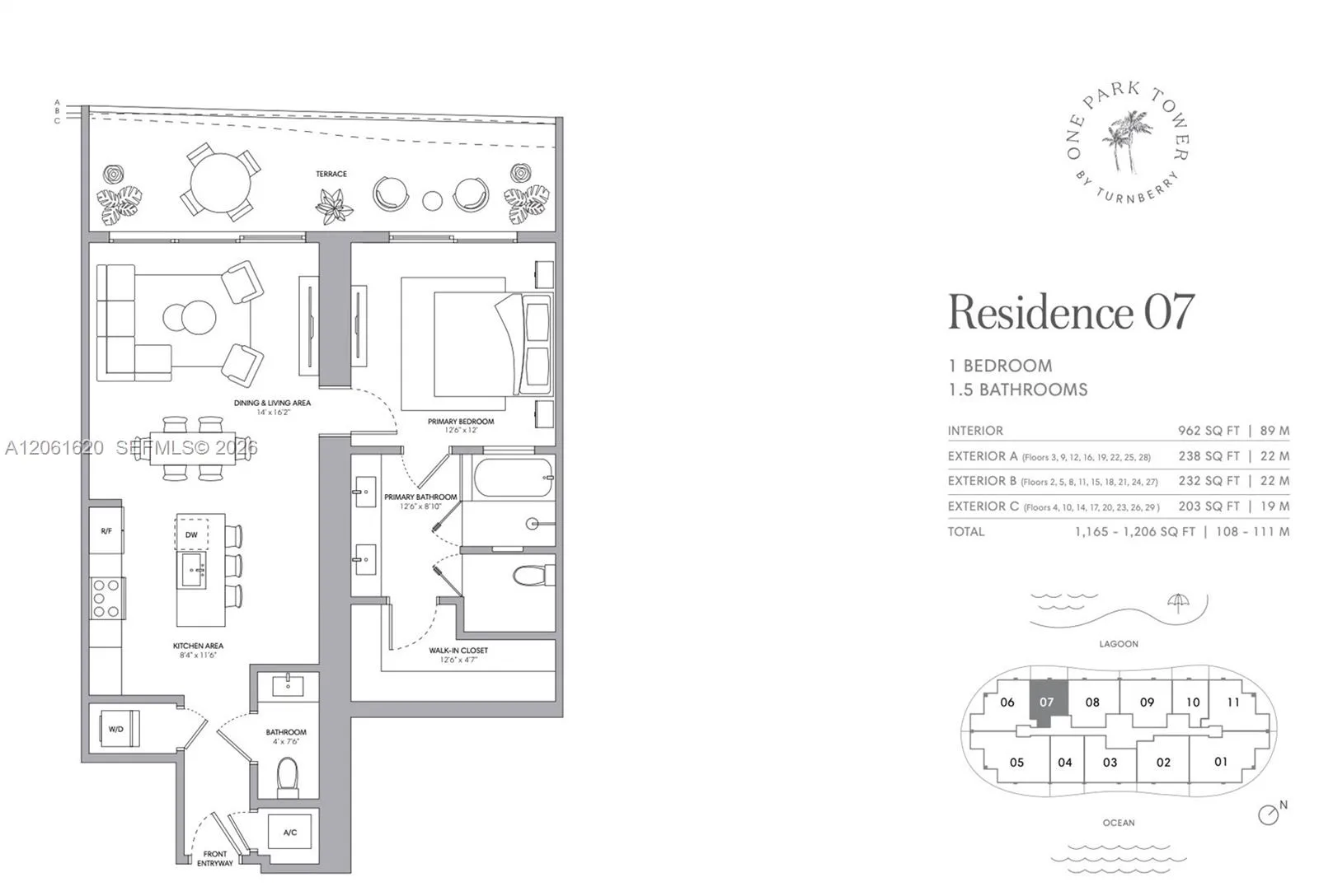 2411 Laguna Circle # 1807, North Miami, FL 33181 photo 7