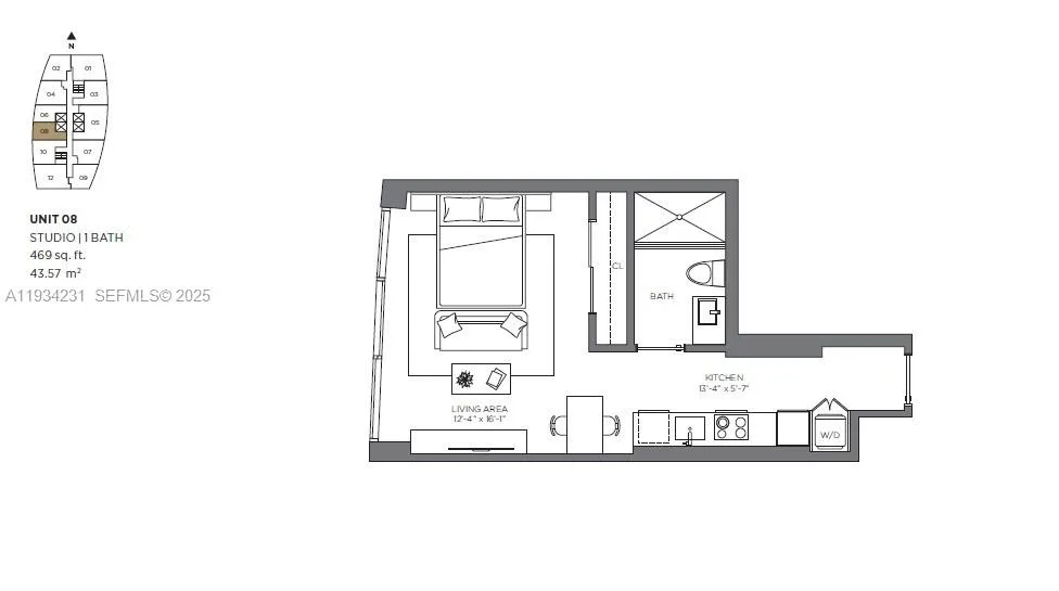 225 N Miami Ave # 1708, Miami, FL 33128