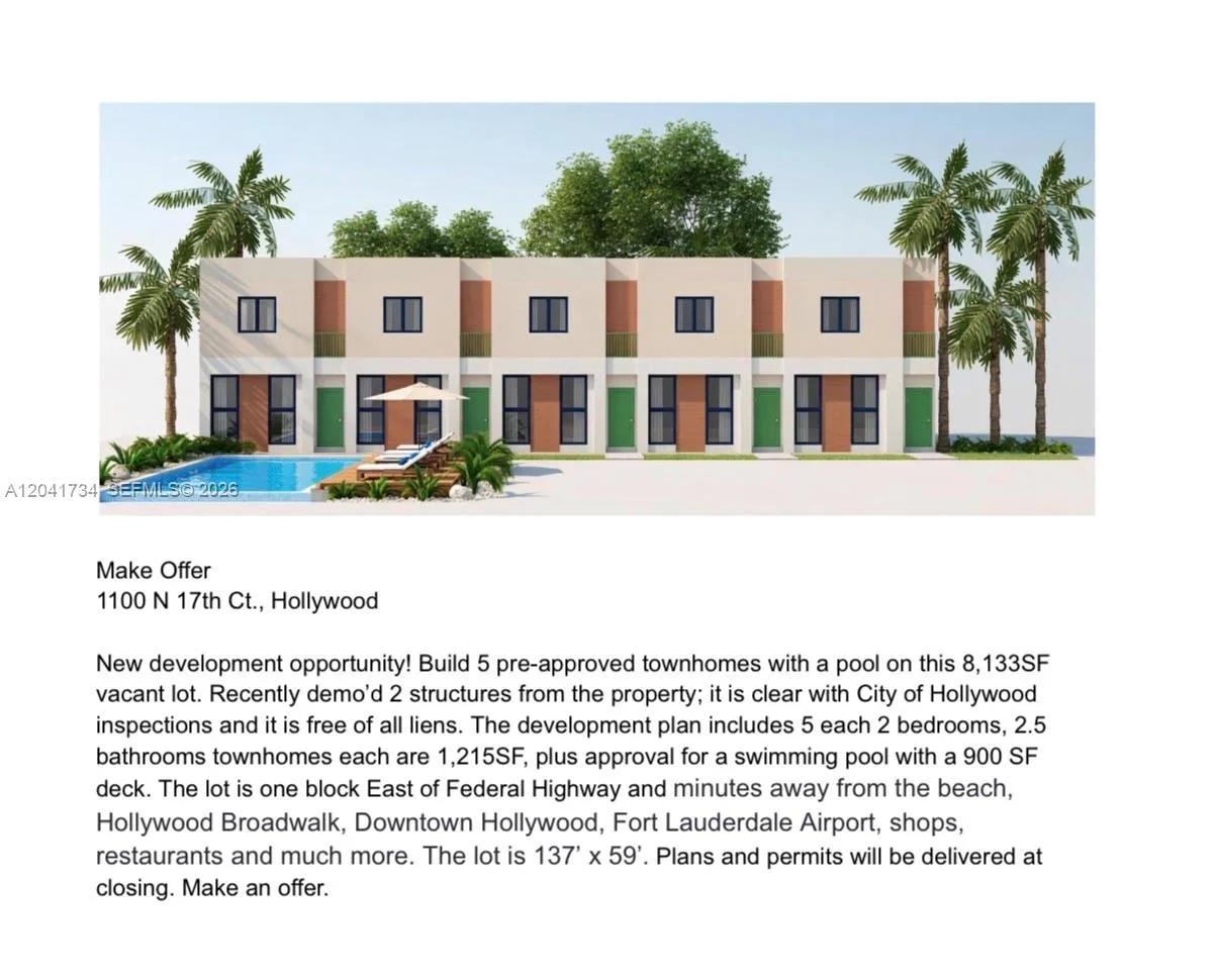 1100 N 17th Ct, Hollywood, FL 33020