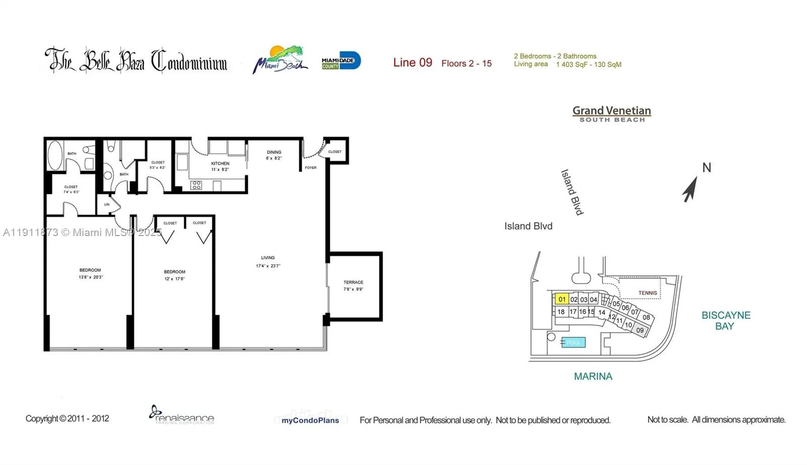 20 ISLAND AVE # 209, Miami Beach, FL 33139 photo 12