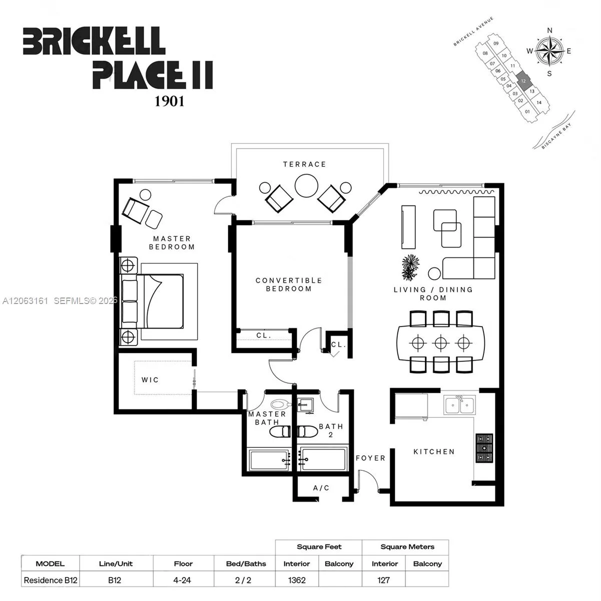 1901 Brickell Ave # B512, Miami, FL 33129 photo 3