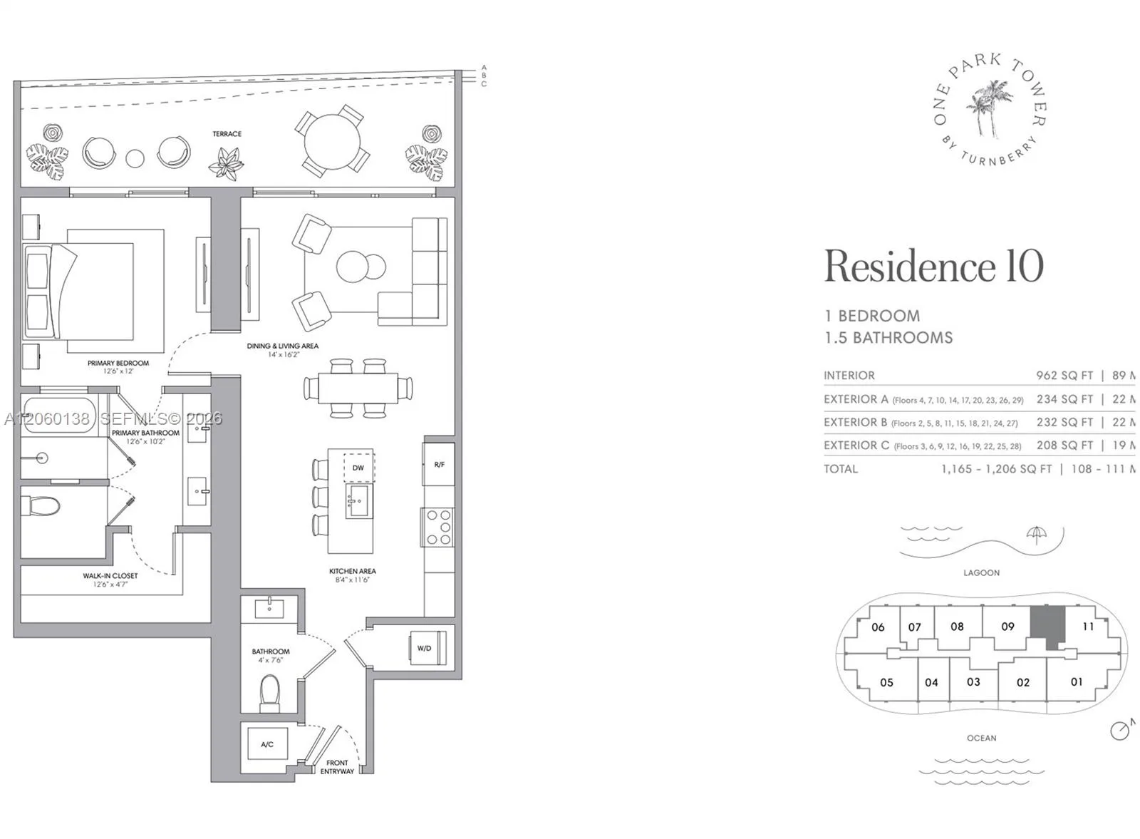 2411 Laguna Circle # 1510, North Miami, FL 33181 photo 8