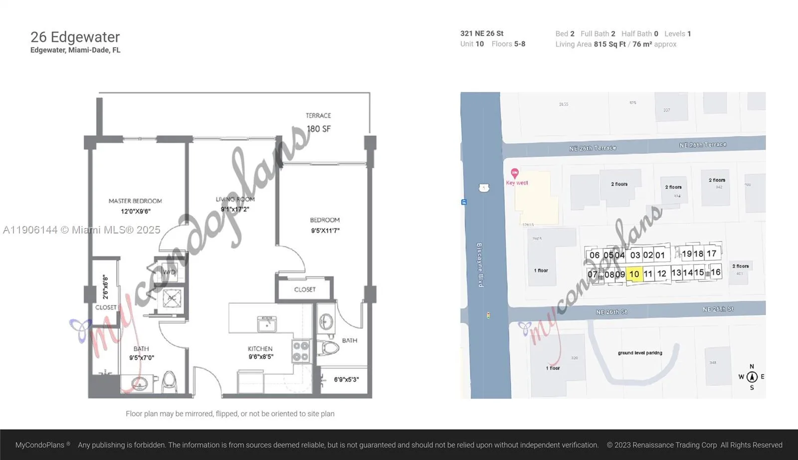 321 NE 26th # 810, Miami, FL 33137 photo 10