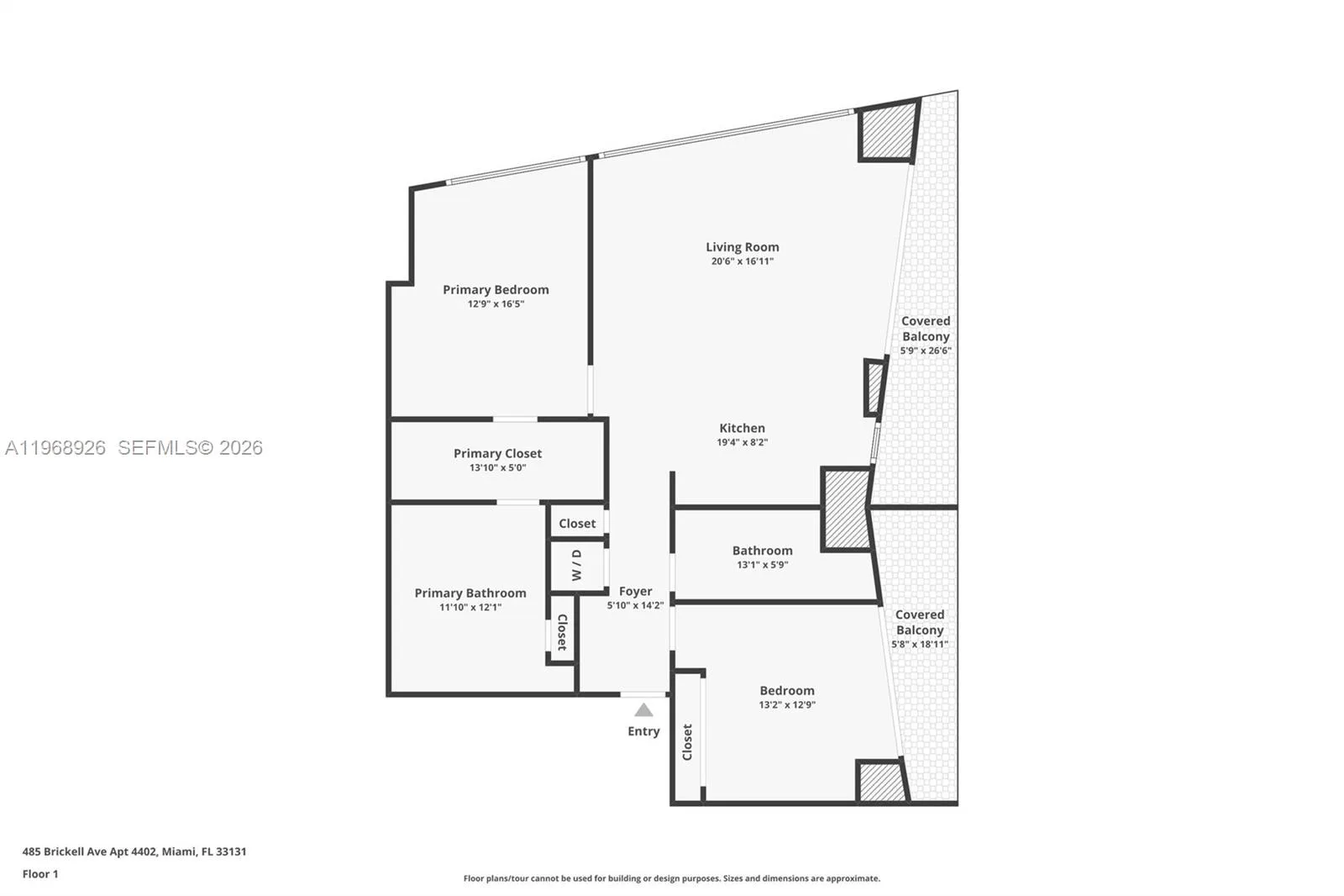 485 Brickell Ave # 4402, Miami, FL 33131