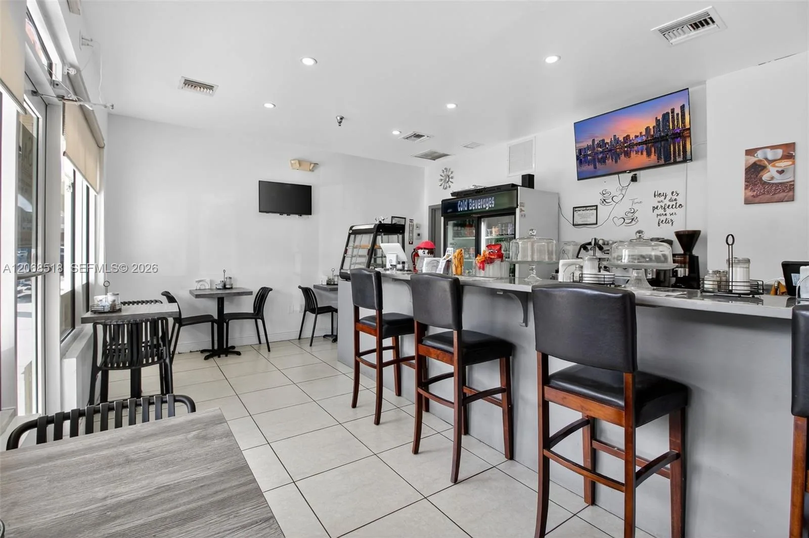 Cafeteria + Mechanic & Tire Shop For Sale — Two Businesses in One, Kendall, FL 33186