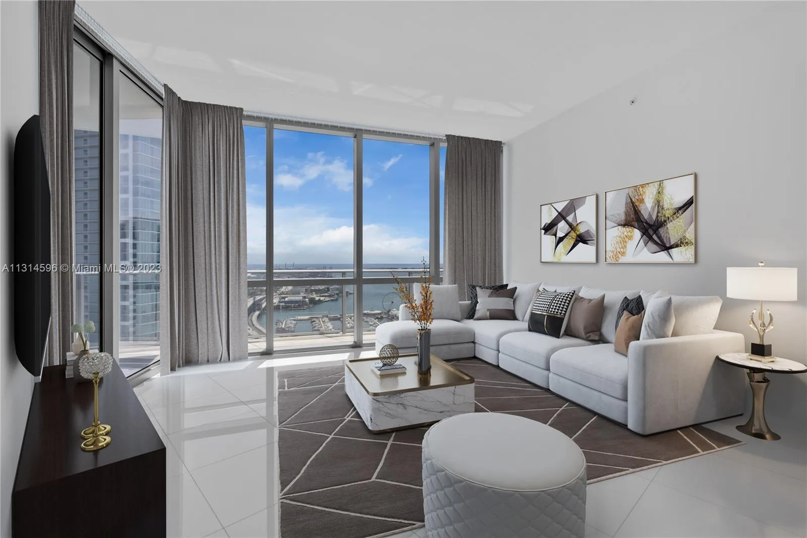 Paramount Miami Worldcenter Unit 3809 at 851 NE 1st Ave # 3809, Miami, FL 33132 — photo 1