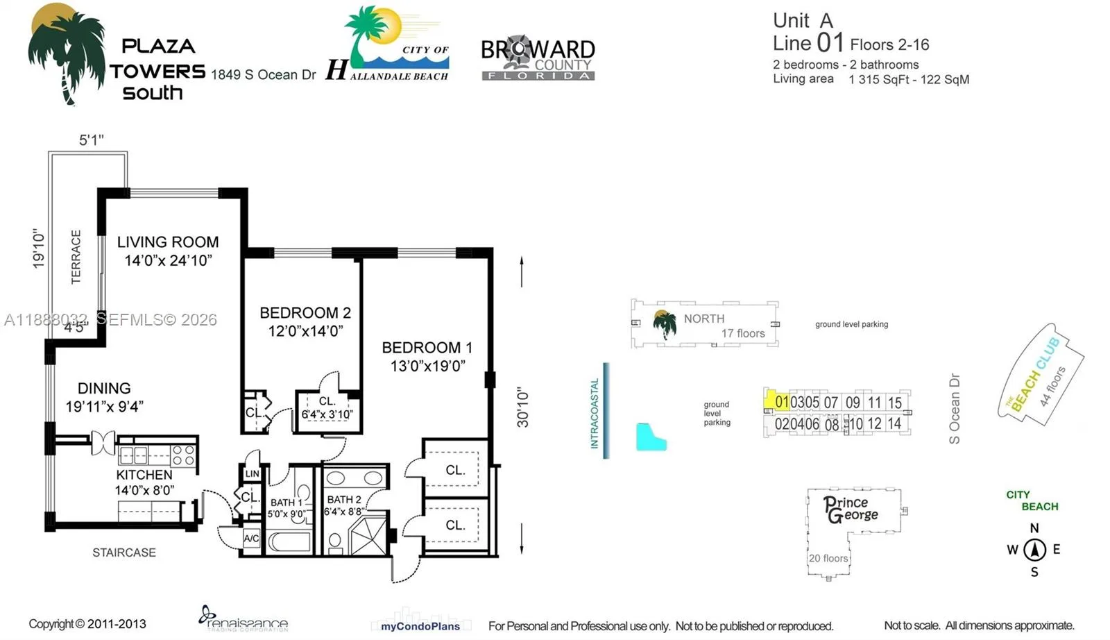 1849 S Ocean Dr # 201, Hallandale Beach, FL 33009 photo 2