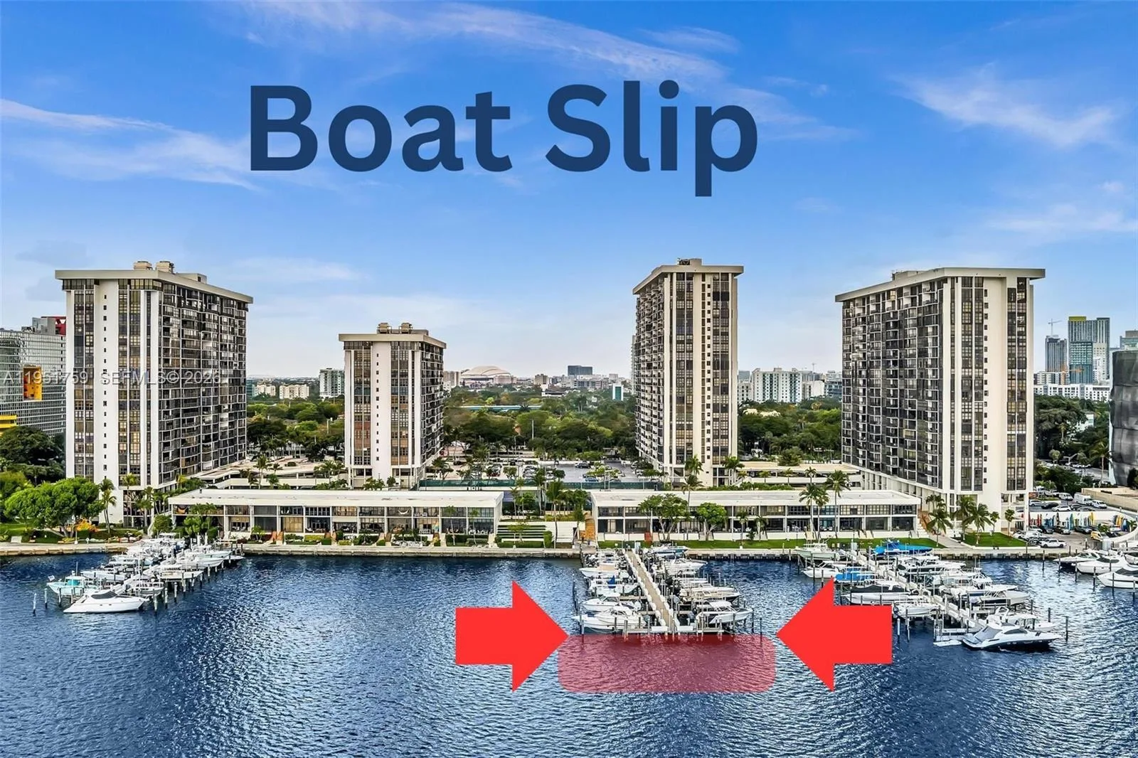 1901 Brickell Ave Slip 55A, Miami, FL 33129