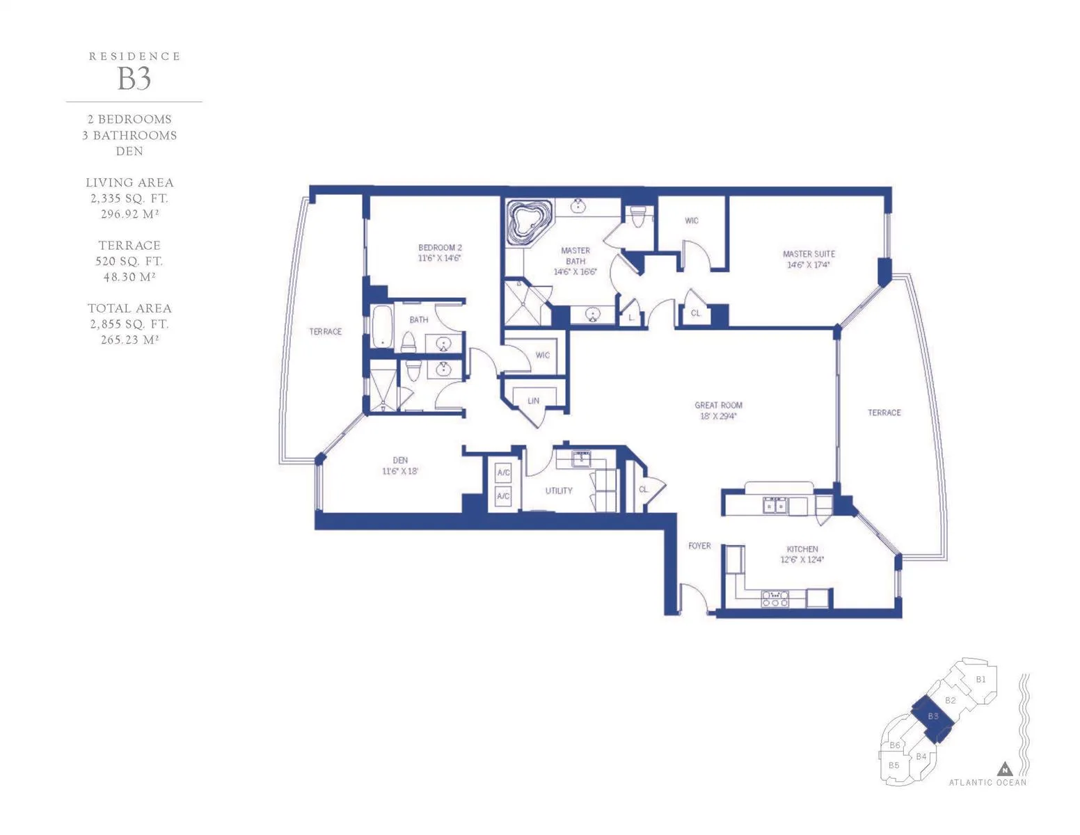 2700 N Ocean Drive # 2103b, Singer Island, FL 33404
