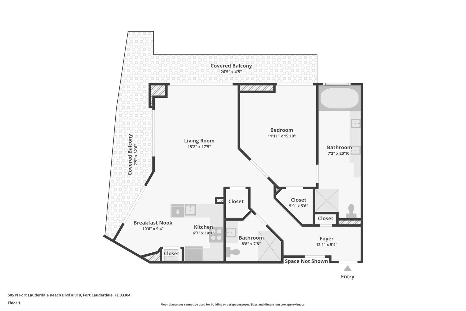 505 N Fort Lauderdale Beach Boulevard # 818, Fort Lauderdale, FL 33304 photo 6