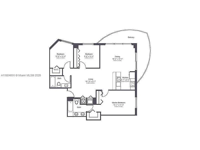 601 NE 23rd St # 1402, Miami, FL 33137