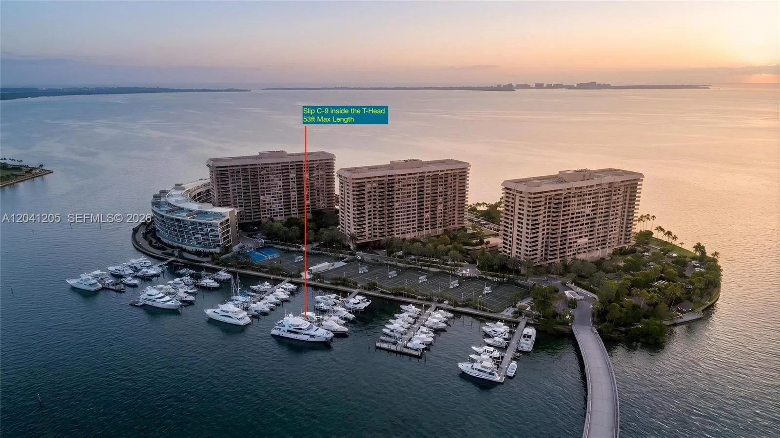 4 Grove Isle Dr. # C-9, Miami, FL 33133