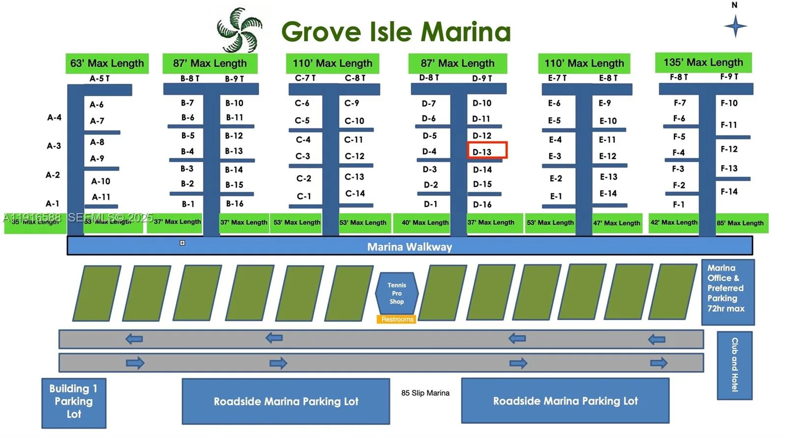 4 Grove Isle Dr. #D-13, Miami, FL 33133