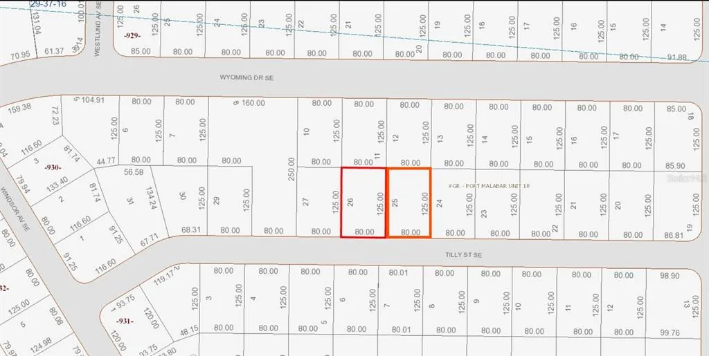 1643 & 1651 TILLY STREET SE, PALM BAY, FL 32909