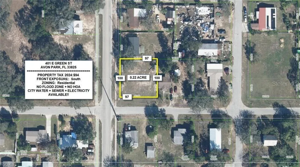 401 E GREEN STREET, AVON PARK, FL 33825