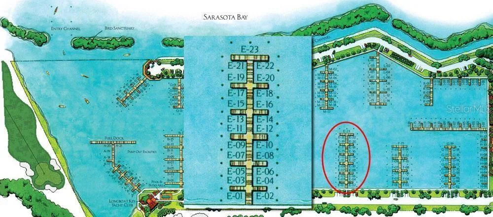 2800 HARBOURSIDE DRIVE # E-07, LONGBOAT KEY, FL 34228